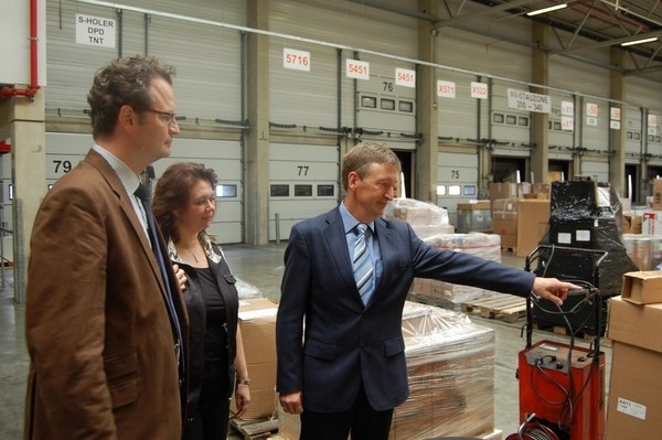 Sommertour-Besuch bei Raben Logistik im Regiopark (2012-07-16)