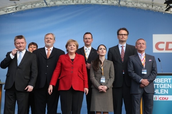 Veranstaltung mit Angela Merkel auf dem Rheydter Markt (2012-05-10)