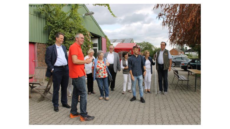Sommertour 2017 - Dr. Günter Krings besucht den Biolandhof Brungs
