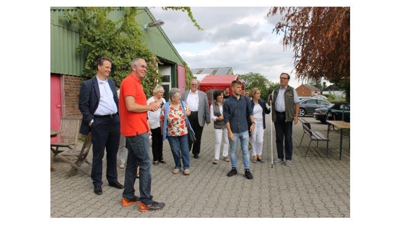 Sommertour 2017 - Dr. Günter Krings besucht den Biolandhof Brungs