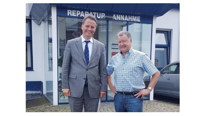 Krings zu Gast bei Reiner Brenner